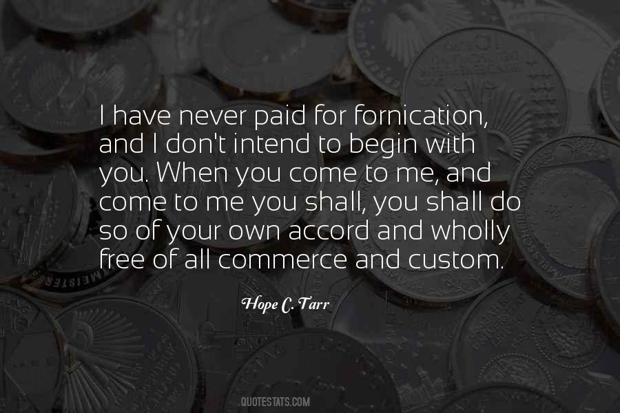 Hope C. Tarr Quotes #247207