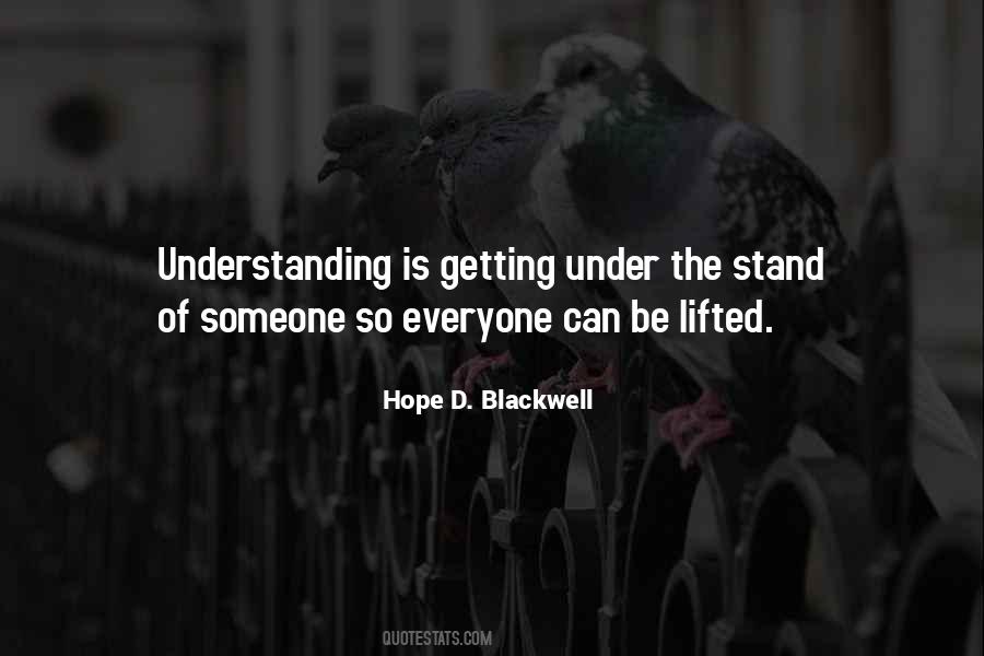 Hope D. Blackwell Quotes #1098058