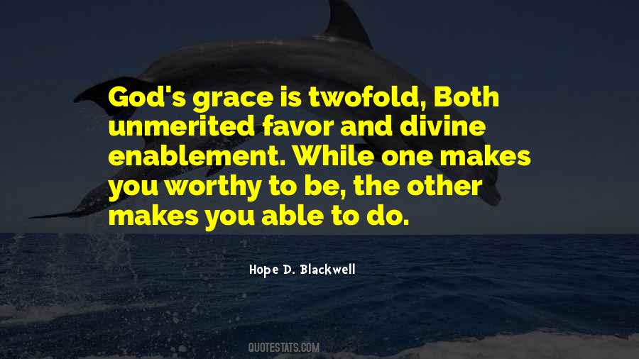 Hope D. Blackwell Quotes #1705151