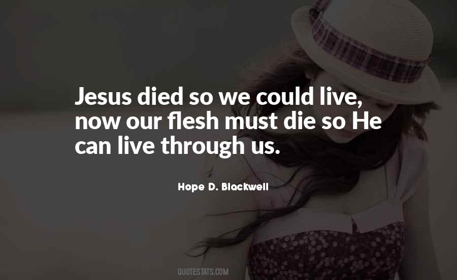 Hope D. Blackwell Quotes #868028