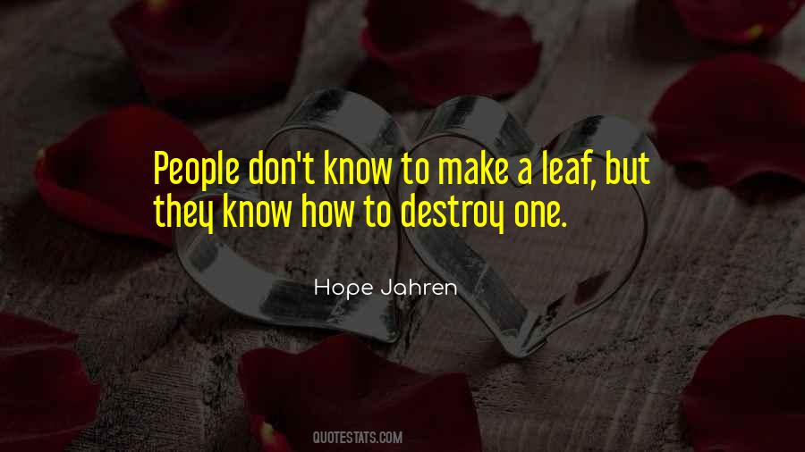 Hope Jahren Quotes #492622