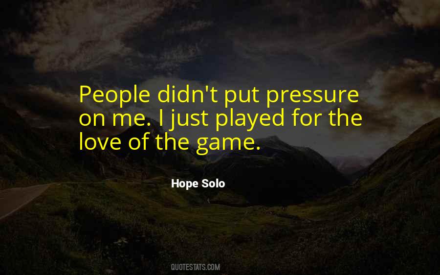 Hope Solo Quotes #891573