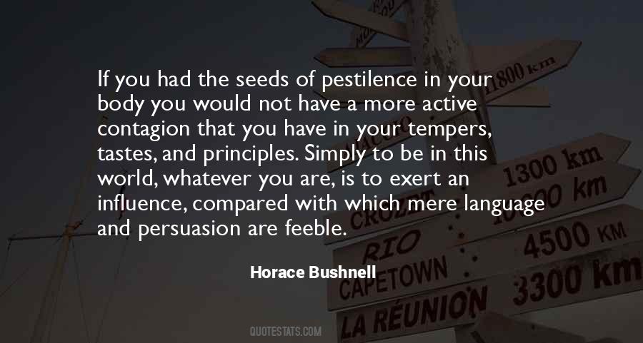 Horace Bushnell Quotes #412613