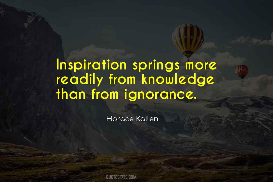 Horace Kallen Quotes #768794