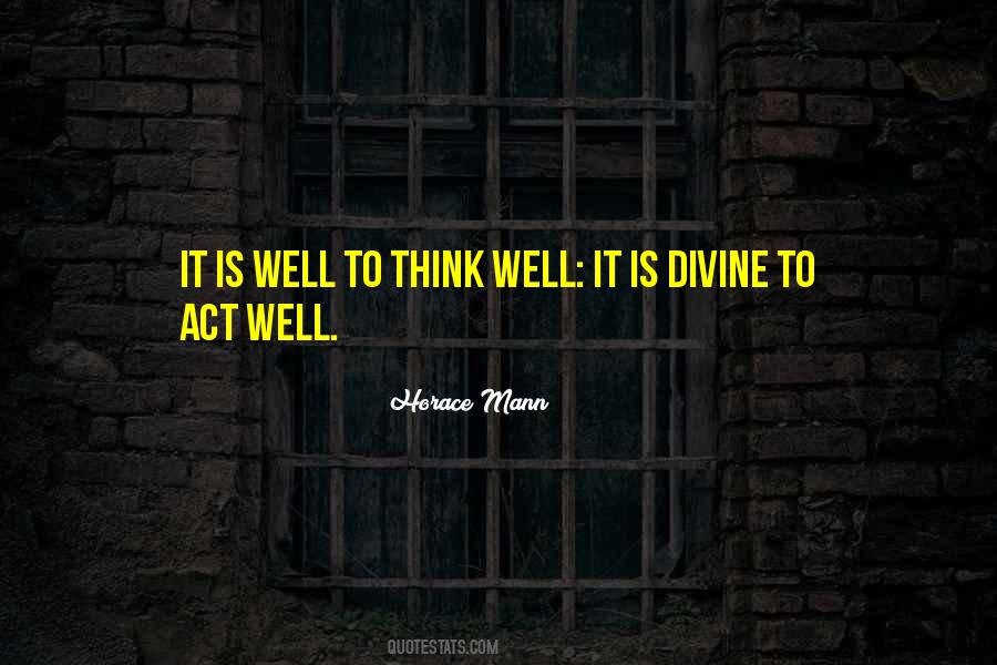Horace Mann Quotes #848764