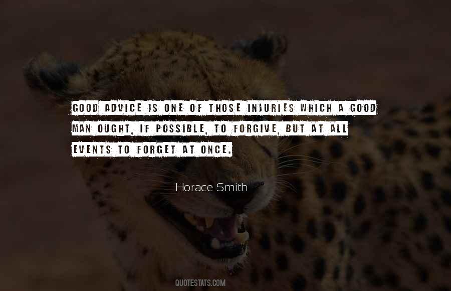 Horace Smith Quotes #1495763