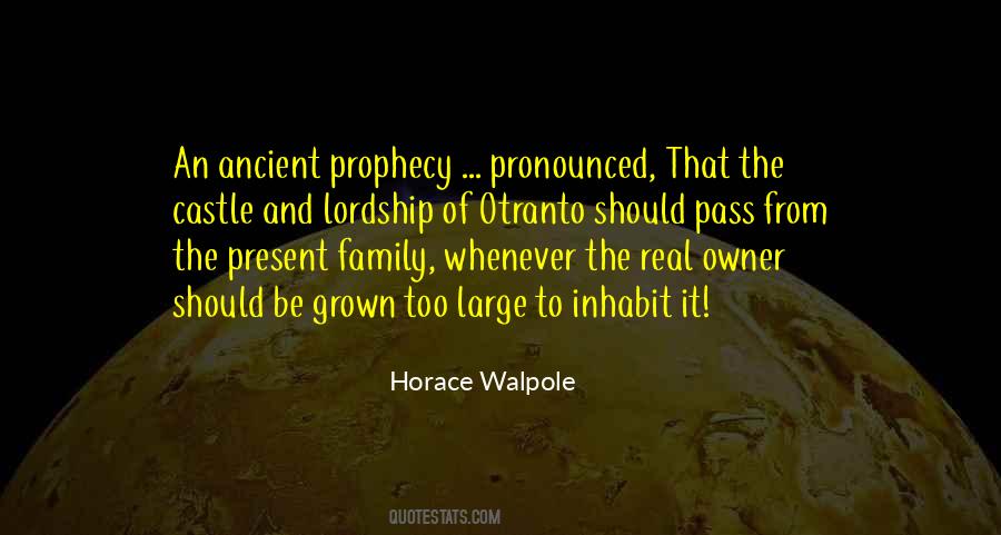 Horace Walpole Quotes #120270