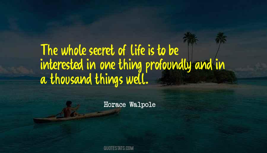 Horace Walpole Quotes #1473672