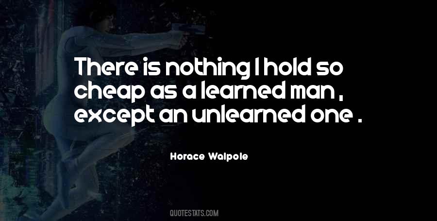 Horace Walpole Quotes #428291