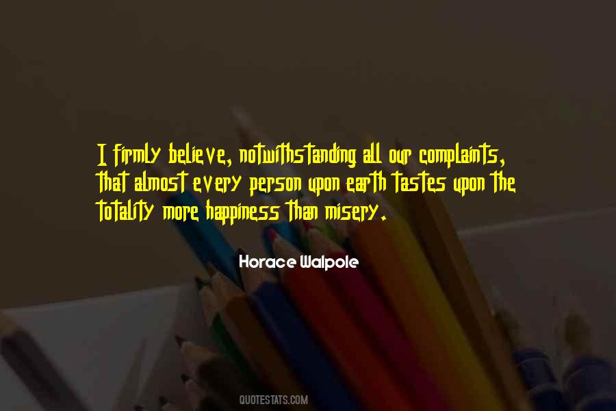 Horace Walpole Quotes #968794