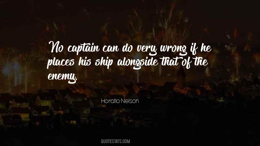 Horatio Nelson Quotes #1394765