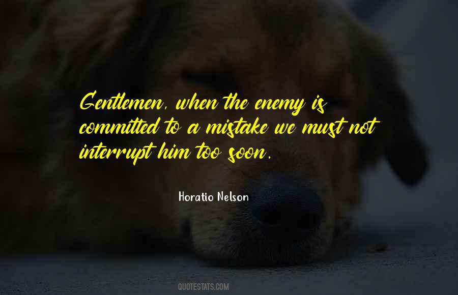 Horatio Nelson Quotes #163958