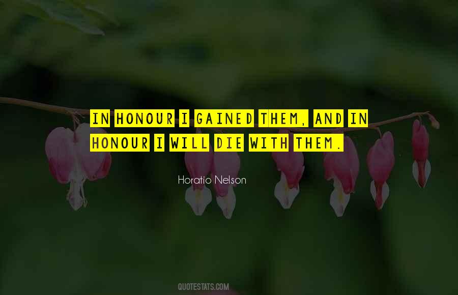Horatio Nelson Quotes #575076