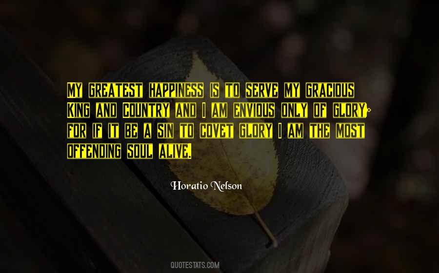 Horatio Nelson Quotes #638482