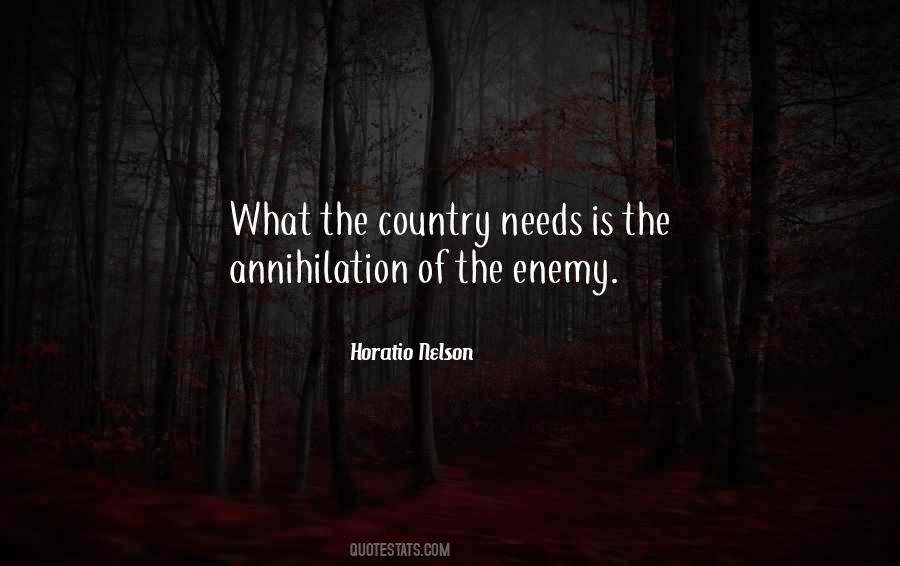 Horatio Nelson Quotes #79477