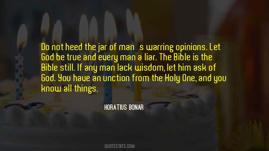 Horatius Bonar Quotes #920754