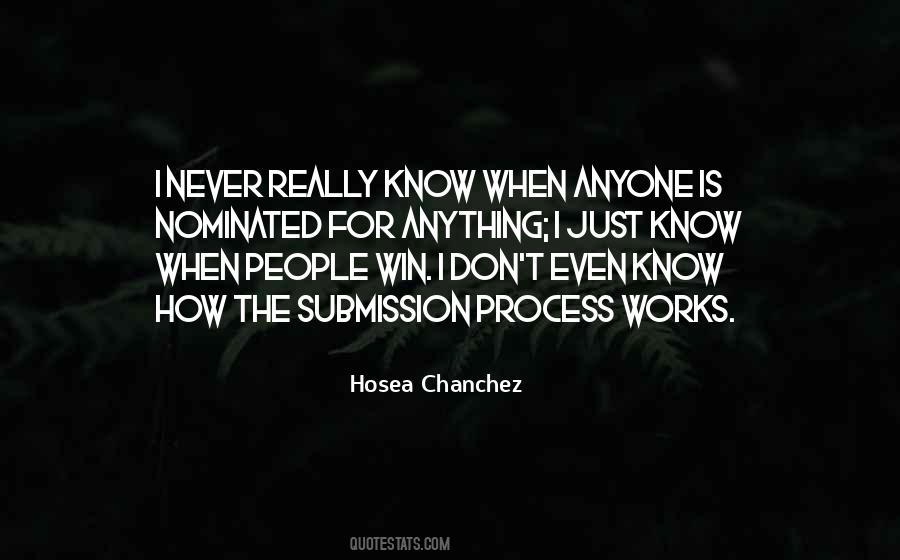 Hosea Chanchez Quotes #1293228