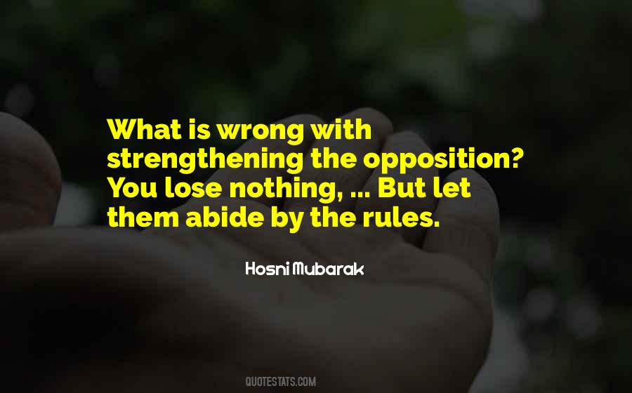 Hosni Mubarak Quotes #1602612