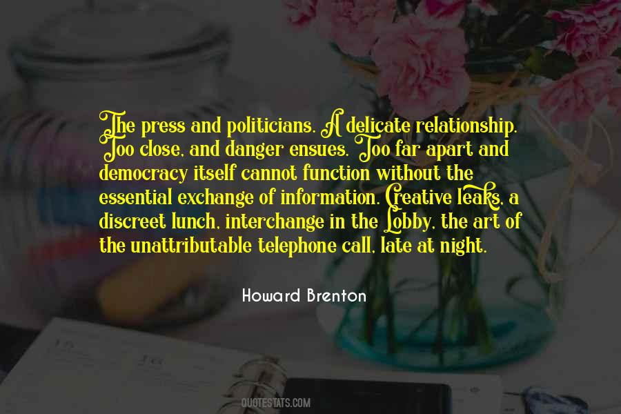 Howard Brenton Quotes #1732878