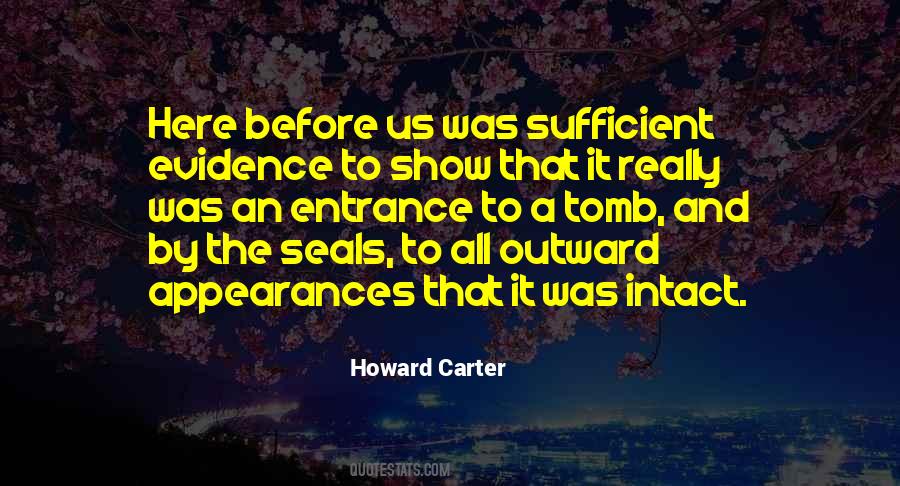 Howard Carter Quotes #487135