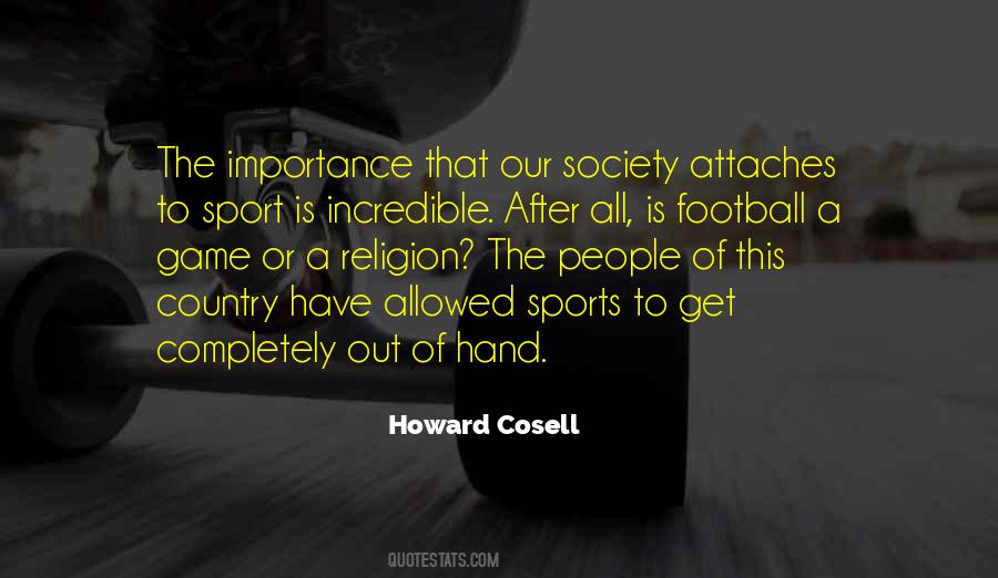 Howard Cosell Quotes #835092