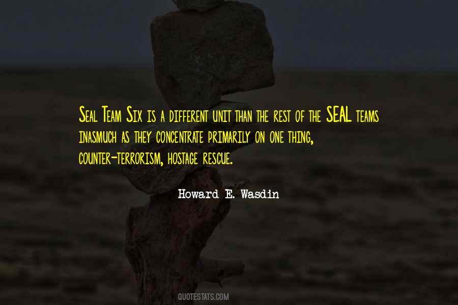 Howard E. Wasdin Quotes #1721108