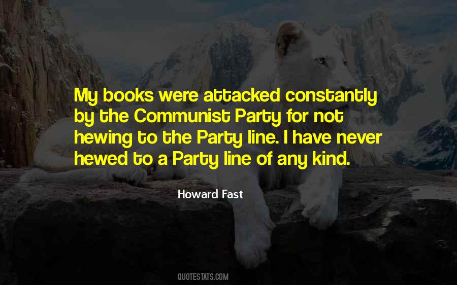 Howard Fast Quotes #794662