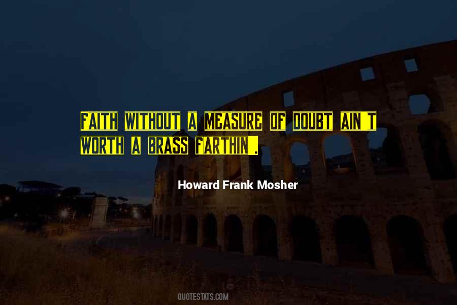 Howard Frank Mosher Quotes #279241