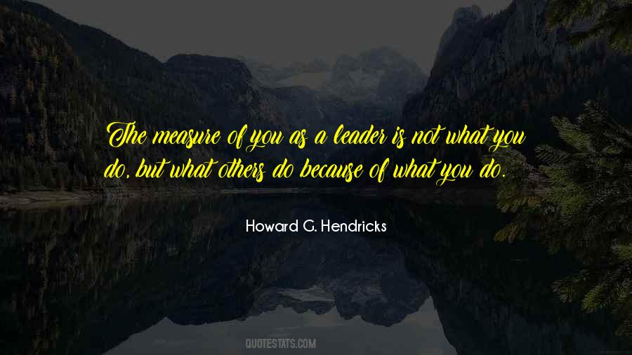 Howard G. Hendricks Quotes #1475857