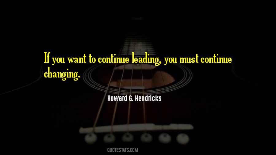 Howard G. Hendricks Quotes #1626235
