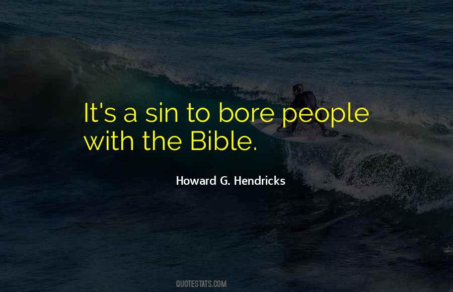 Howard G. Hendricks Quotes #1631311