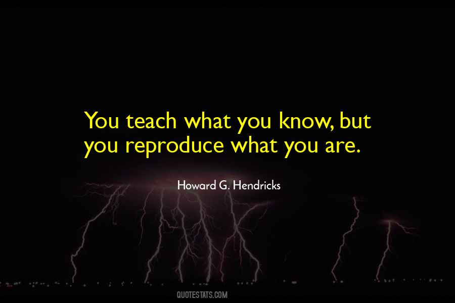 Howard G. Hendricks Quotes #216757