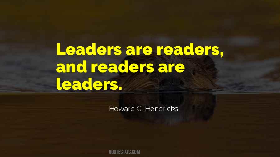 Howard G. Hendricks Quotes #221759