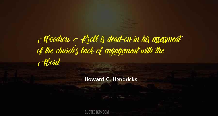 Howard G. Hendricks Quotes #614443