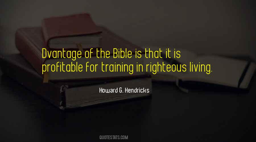 Howard G. Hendricks Quotes #810799