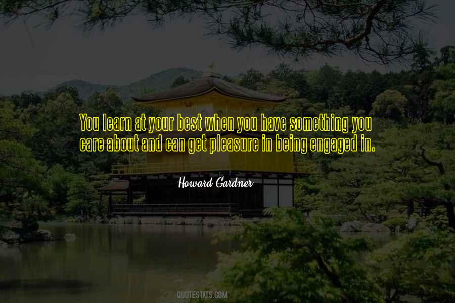 Howard Gardner Quotes #1759286