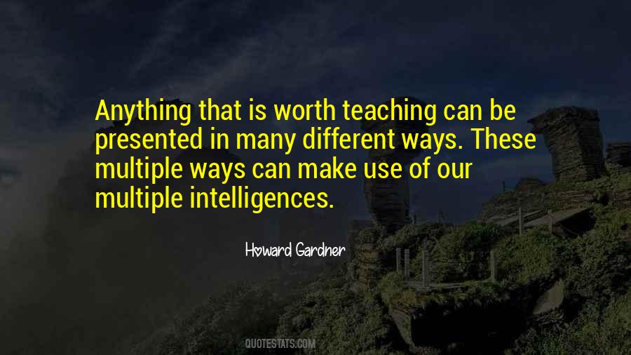 Howard Gardner Quotes #238628