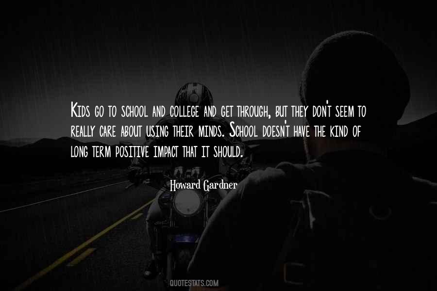 Howard Gardner Quotes #818315