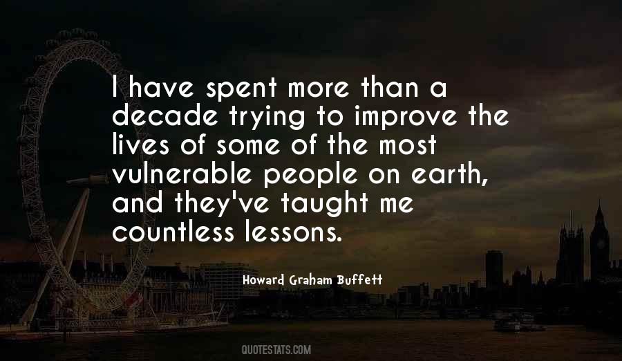 Howard Graham Buffett Quotes #1071247