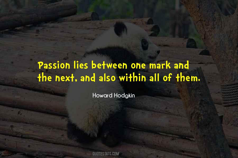 Howard Hodgkin Quotes #994899