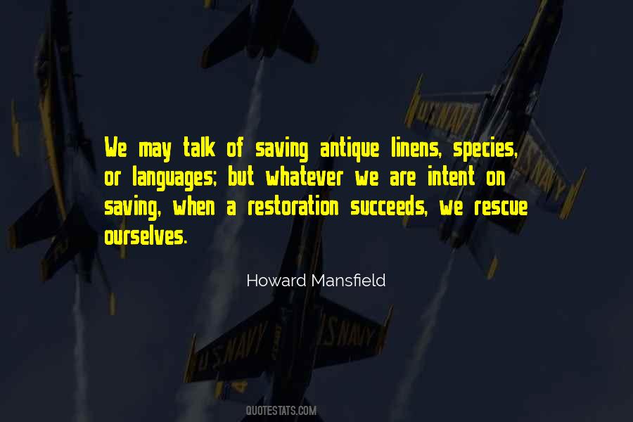 Howard Mansfield Quotes #563106