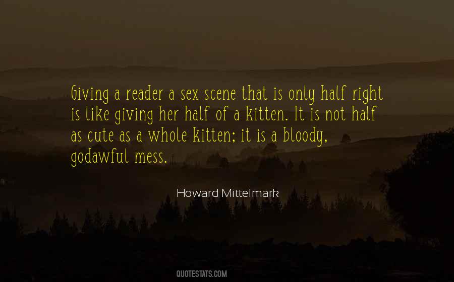 Howard Mittelmark Quotes #1747444