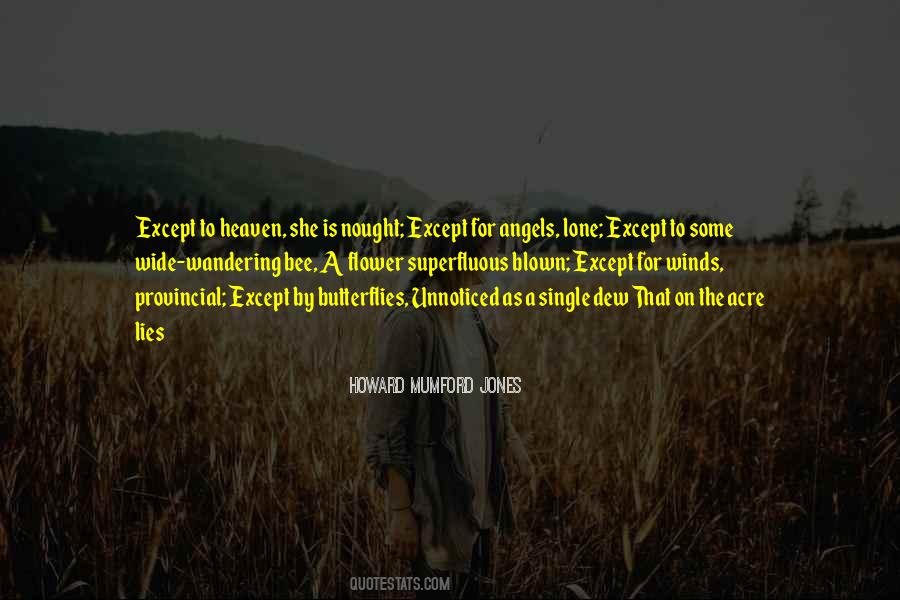 Howard Mumford Jones Quotes #702817