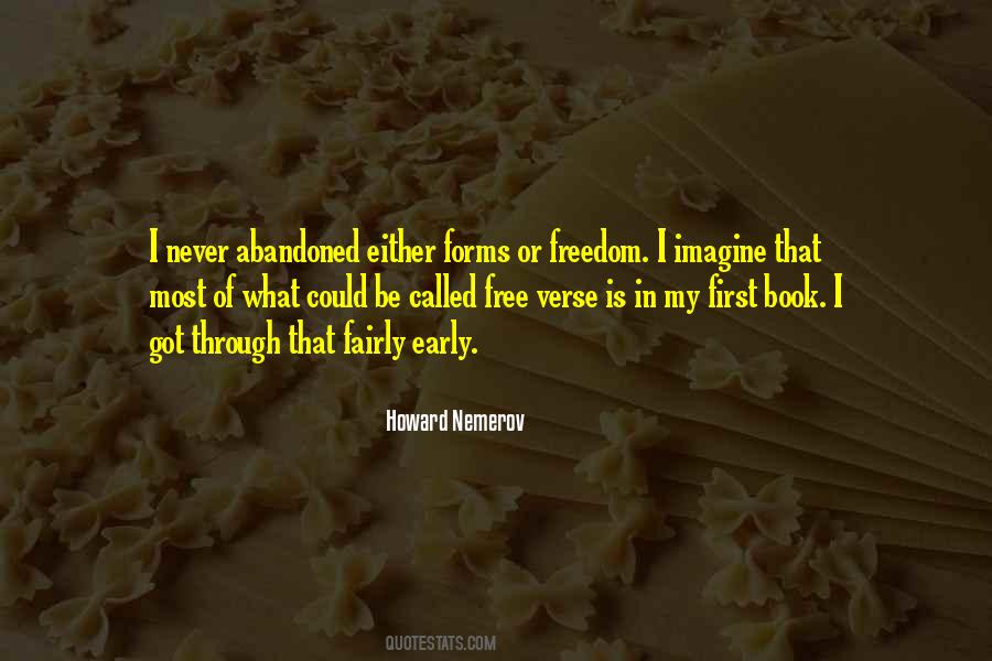 Howard Nemerov Quotes #217184