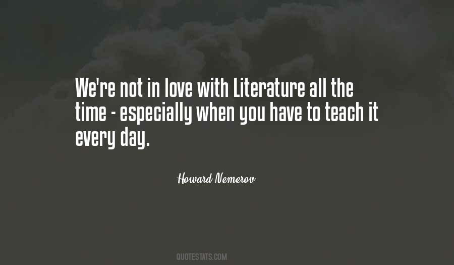 Howard Nemerov Quotes #696339