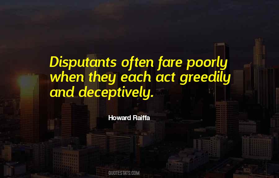 Howard Raiffa Quotes #1873279