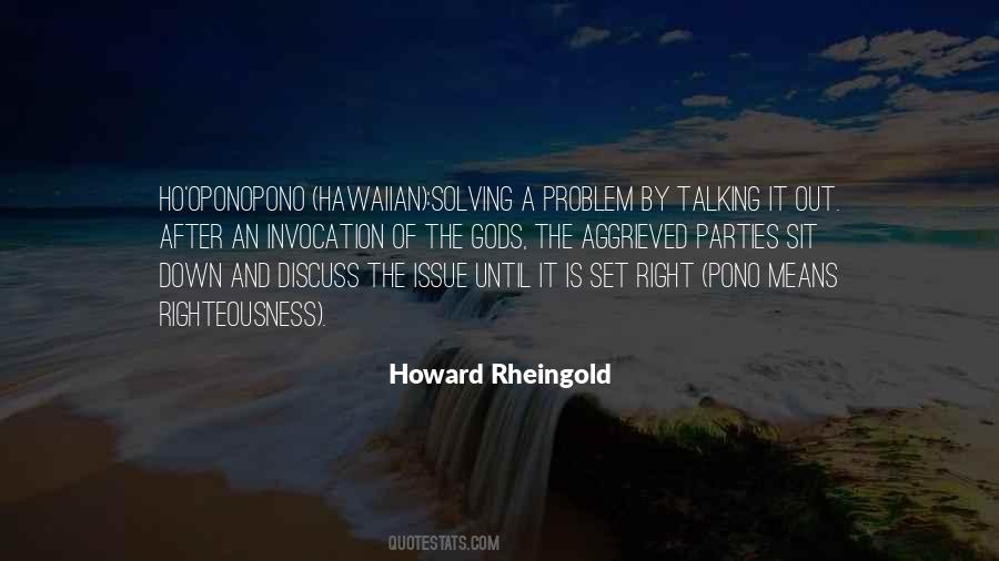 Howard Rheingold Quotes #1147729