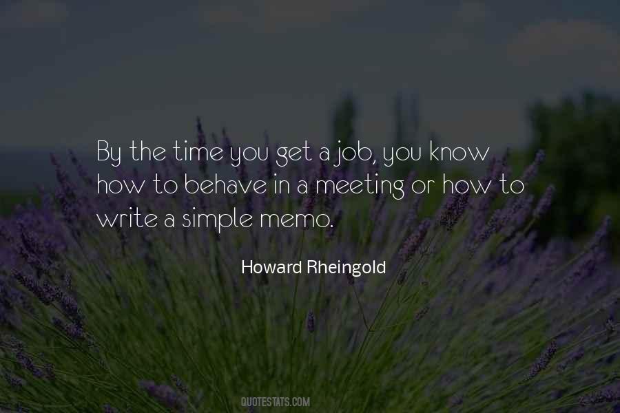 Howard Rheingold Quotes #1867635