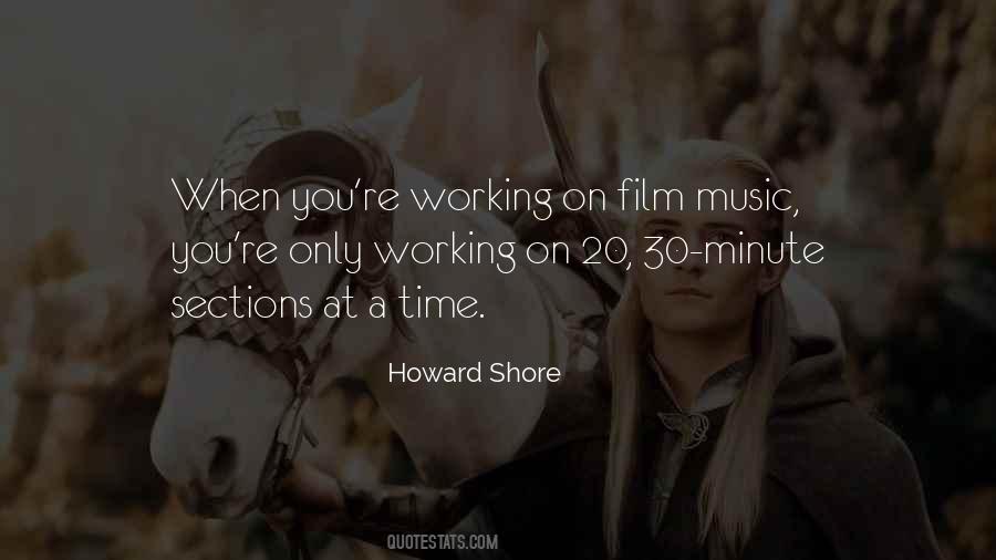 Howard Shore Quotes #1068181
