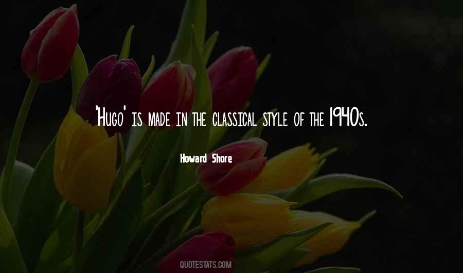 Howard Shore Quotes #1595099